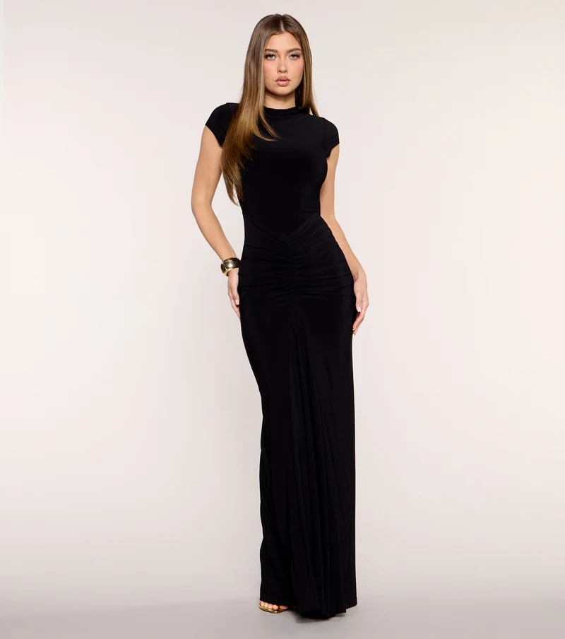 Avielle Short Sleeve Mermaid Formal Dress