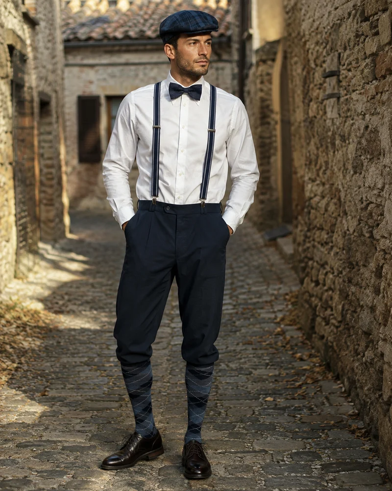 20er Jahre Herren Outfit Gr. 50 mit Knickerbocker