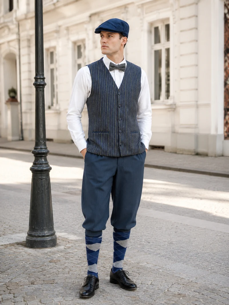 20er Jahre Herren Knickerbocker Outfit Gr. 54