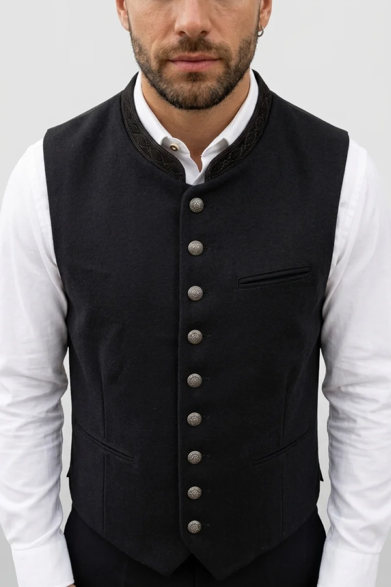 Weste Liga di Bavaria Luxury Collection black TDW 3