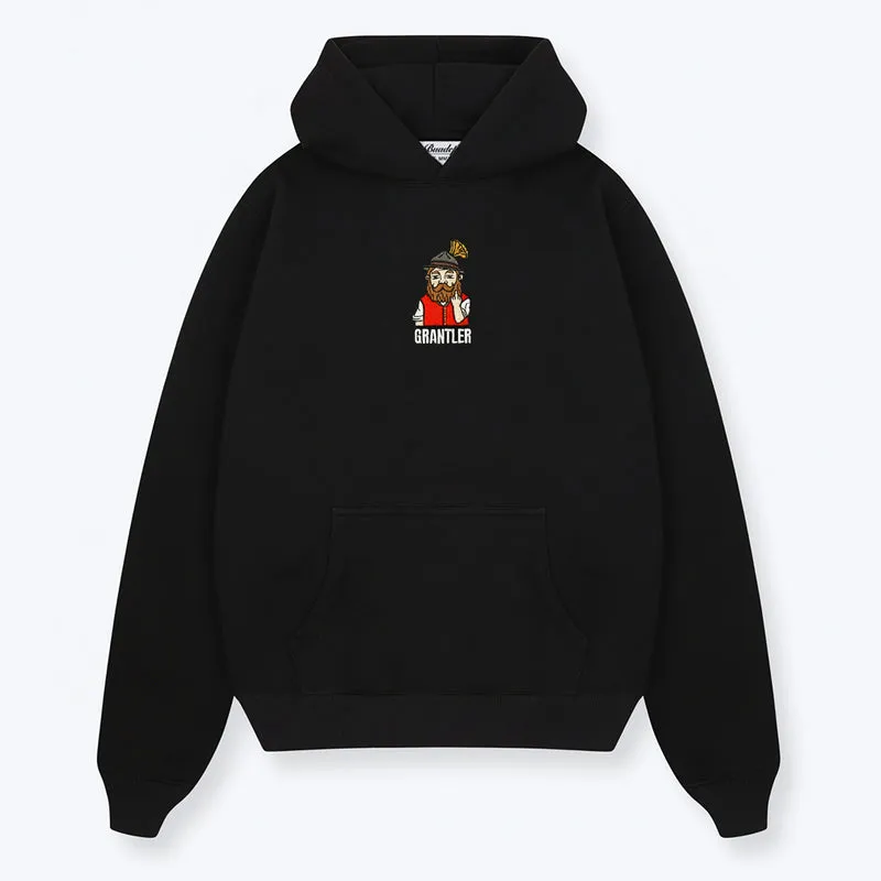 GRANTLER - STICK HOODIE schwarz