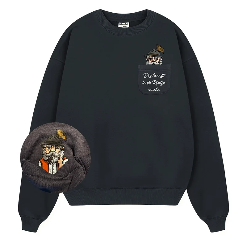 Pfeifa Sweatshirt grau