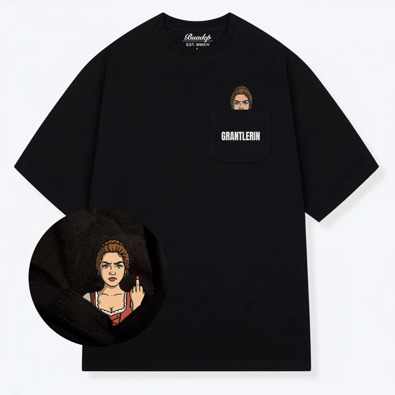 Taschen Grantlerin T-Shirt - schwarz