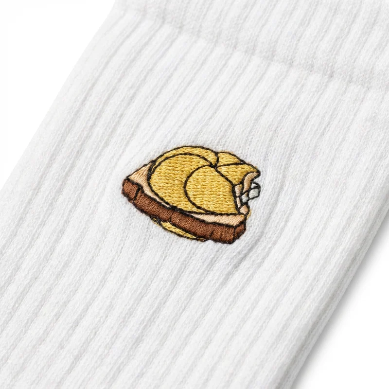 Leberkassemmel Socken Einzelpaar