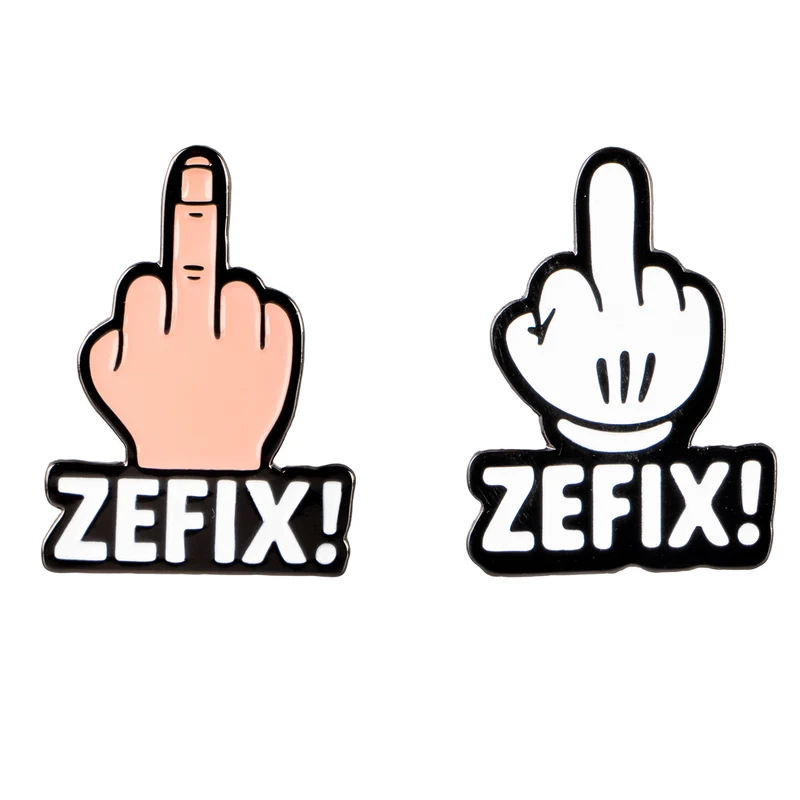 2er Set Pins Zefix