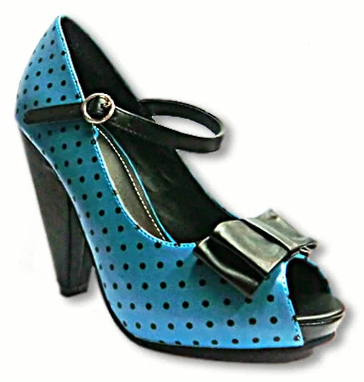 Riemchen Peeptoes Schleife