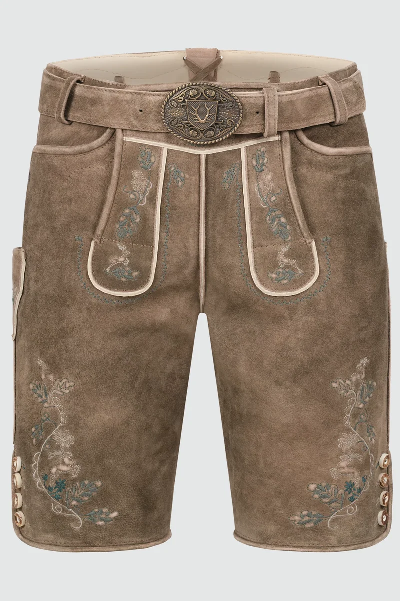 Kruger Men's Lederhosen "Torin" light brown