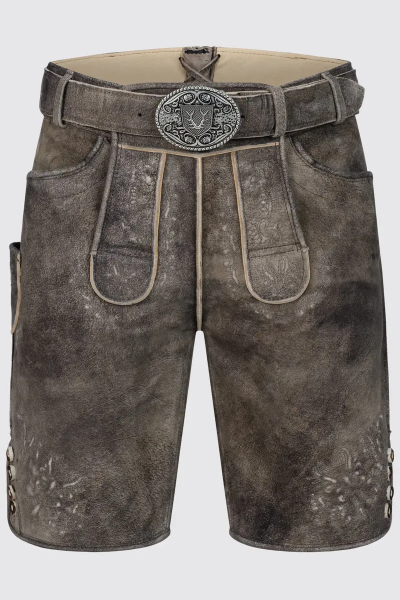 Kruger Men's Lederhosen "Patrizio" brown