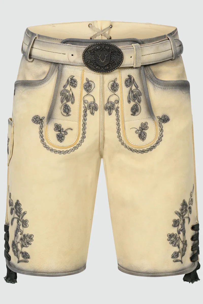 Kruger Men's Lederhosen "Nolan" beige