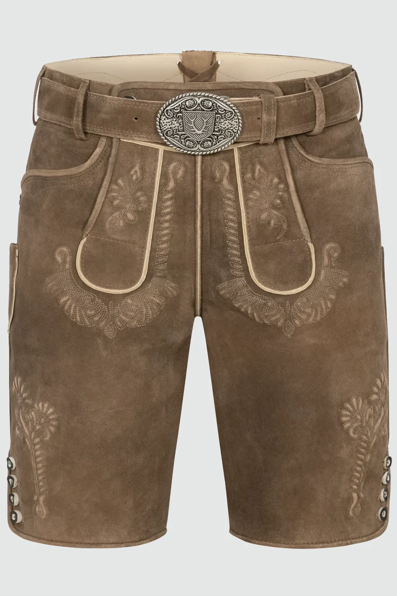 Kruger Men's Lederhosen "Aric" light brown