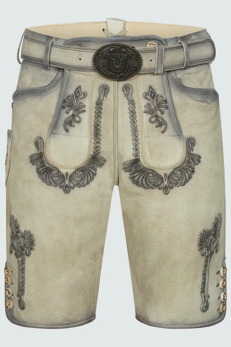 Kruger Men's Lederhosen "Aric" beige