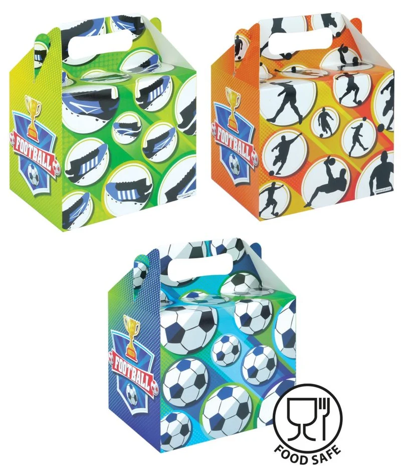 Fußballfieber Geschenkbox 14 x 12cm