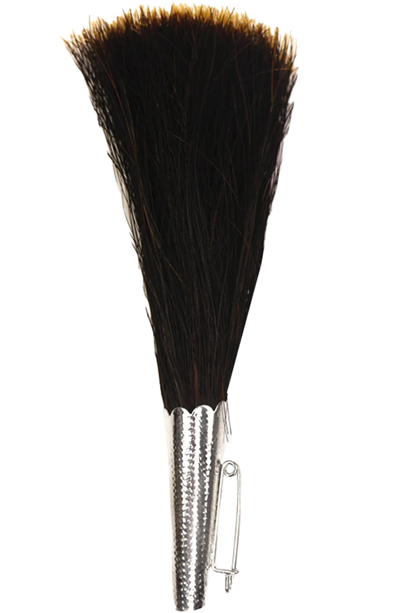 Gamsbart-Imitat groß 14 cm für Trachtenhut