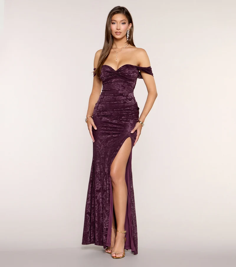 Saskia Sweetheart Lace Up Mermaid Formal Dress