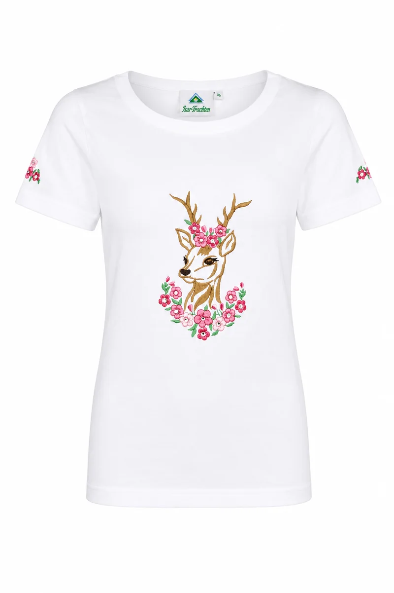 Kinder T-Shirt mit Hirsch Aufdruck
