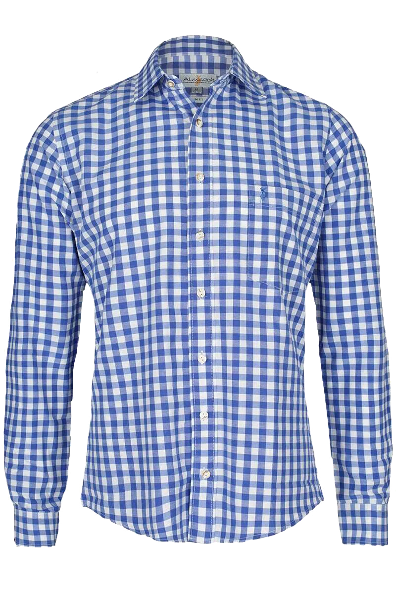 SLIM-FIT Hemdkragen kariert - jeans