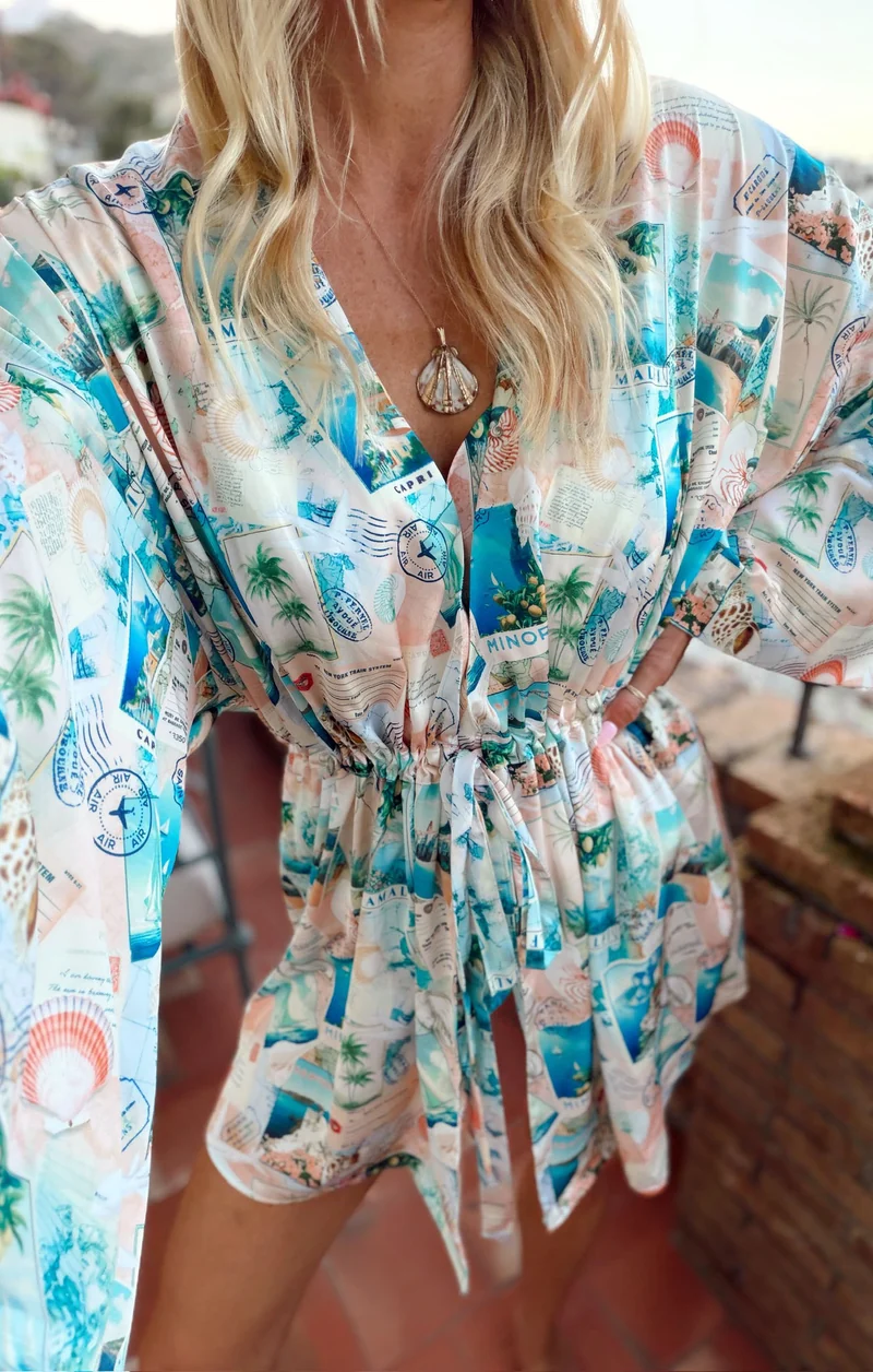 All Set Robe ~ Golden Getaway Silky