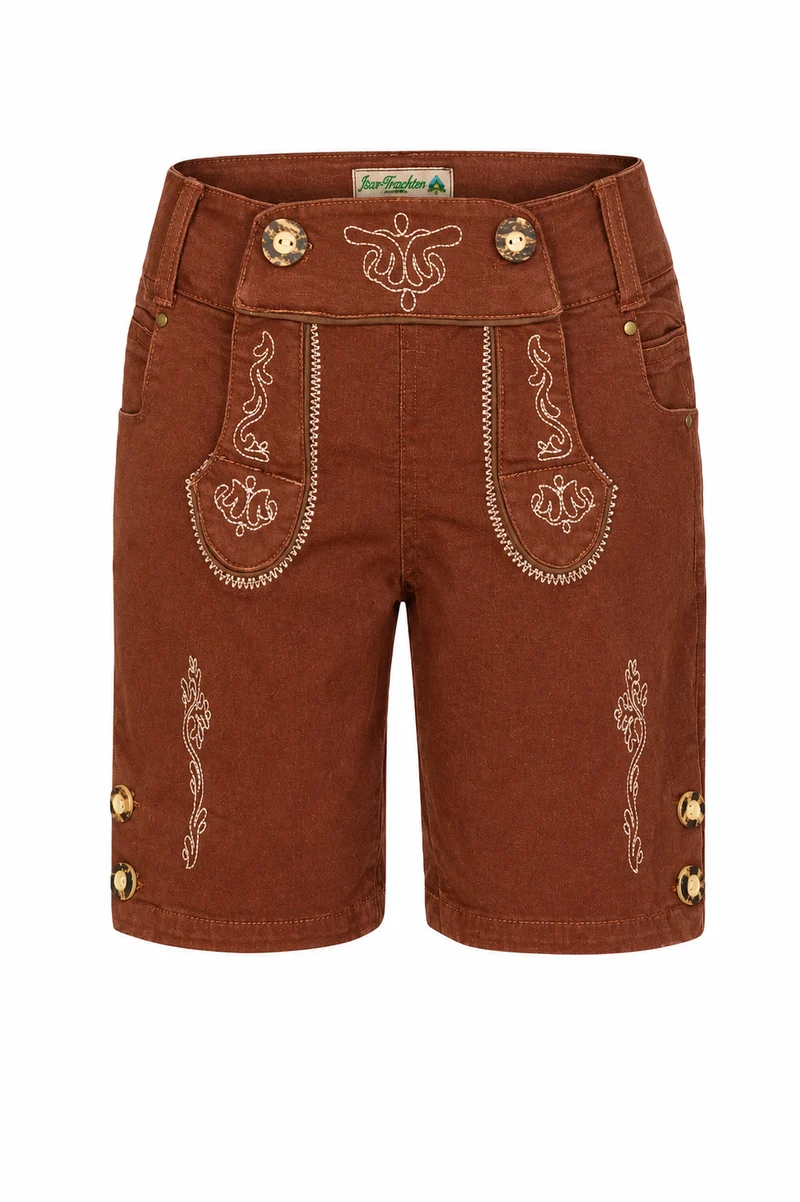 Kinderjeans im Trachtenlook