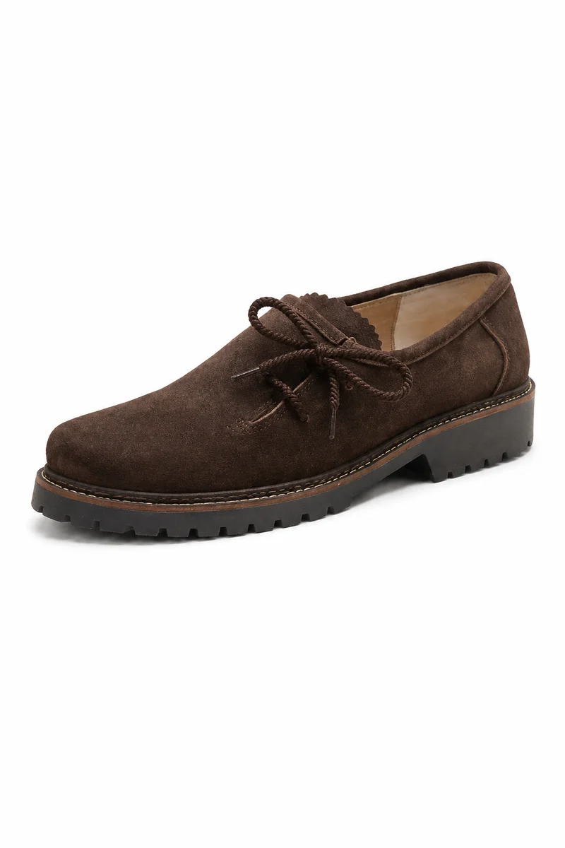 Haferlschuhe Almsach Espresso