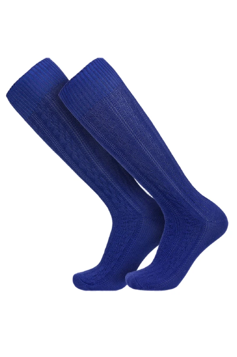 Trachtensocke Krüger Blau
