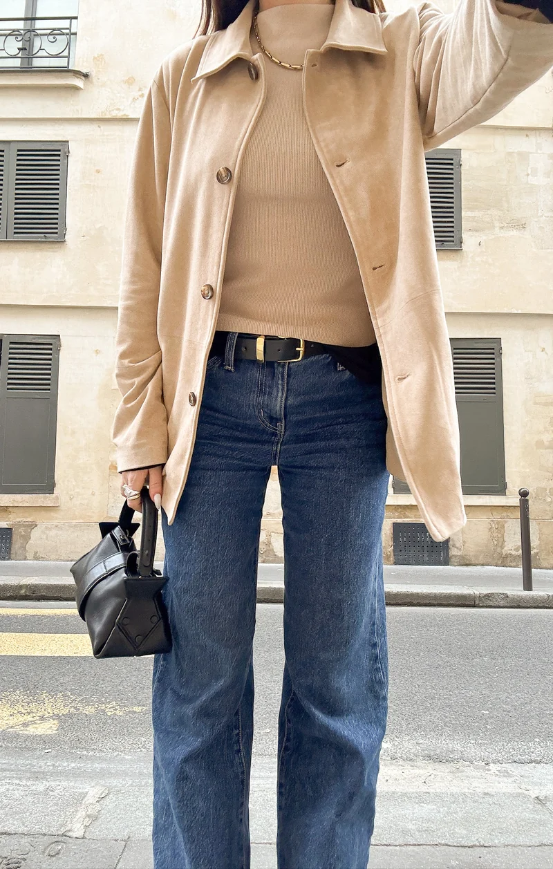Staple Tank ~ Beige Knit