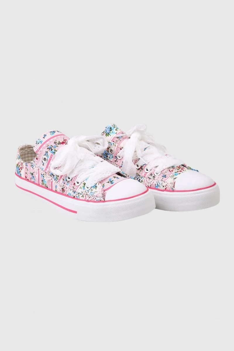 Trachtensneaker Flower Power