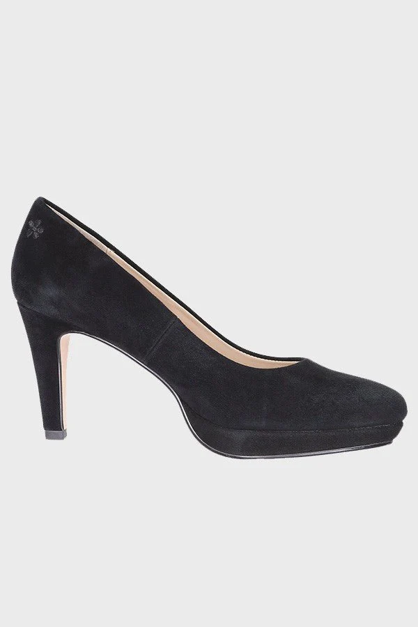 Trachtenpumps Leonie schwarz