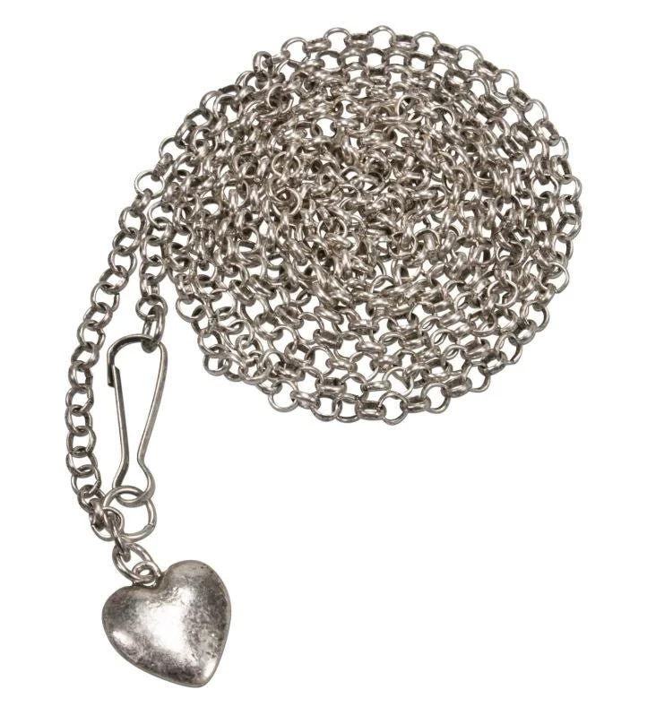 Miederkette in silber 120cm