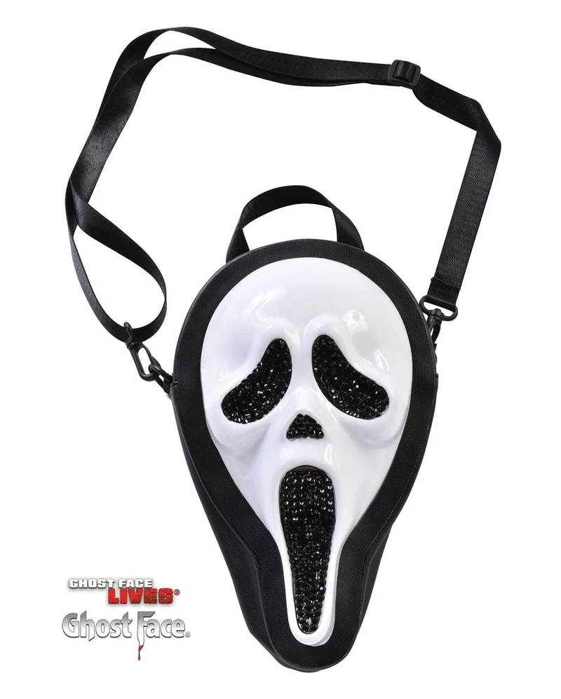 Ghost Face Cross Body Handtasche