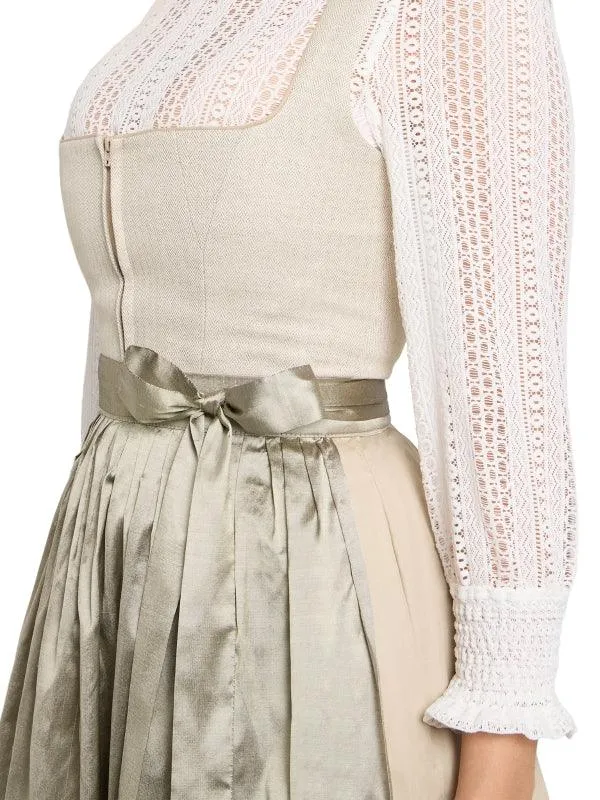 Berwin Wide Sleeve Dirndl Blouse "Sina" ecru