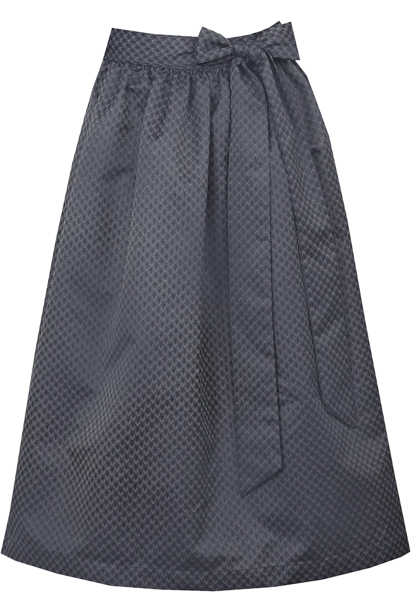 Dirndlschürze Midi 70 cm - nachtblau