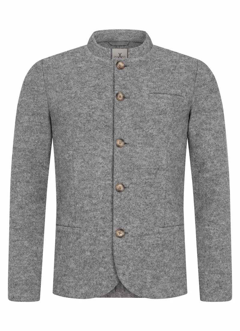 TRACHTENJACKE WALKLODEN GRAU MELANGE