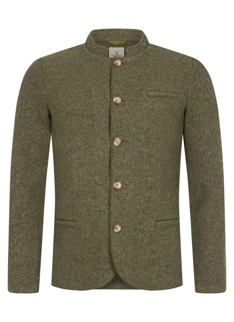 TRACHTENJACKE WALKLODEN OLIV MELANGE