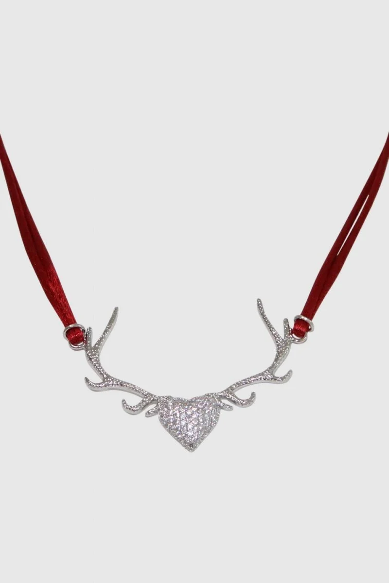 Kette Love Rot