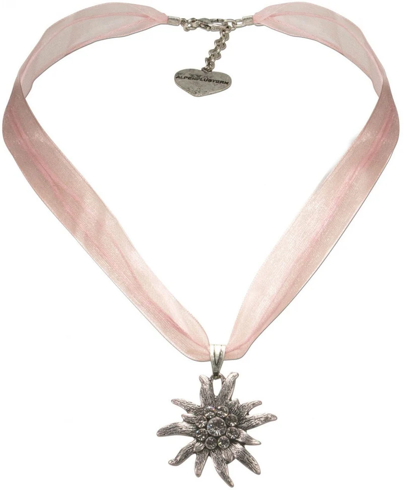 Organza Trachtenkette Theresa rosé