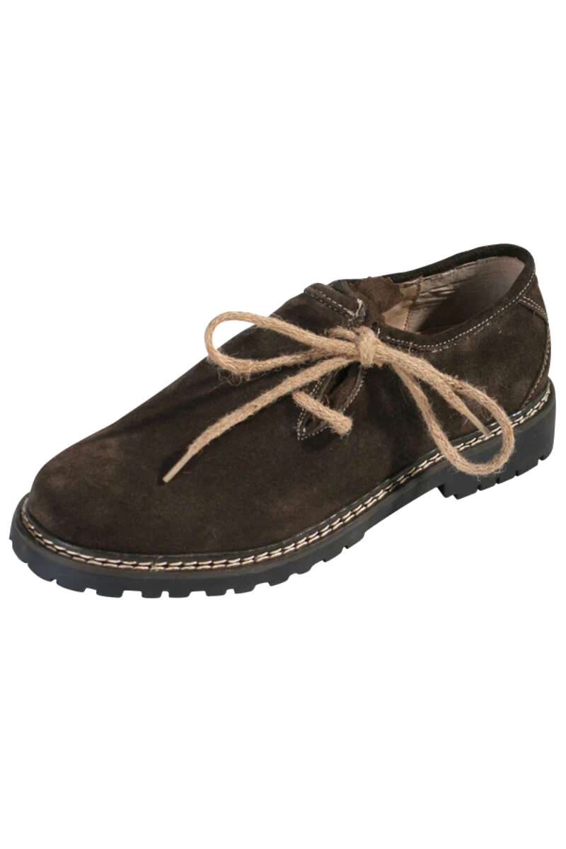 Haferlschuh aus Veloursleder