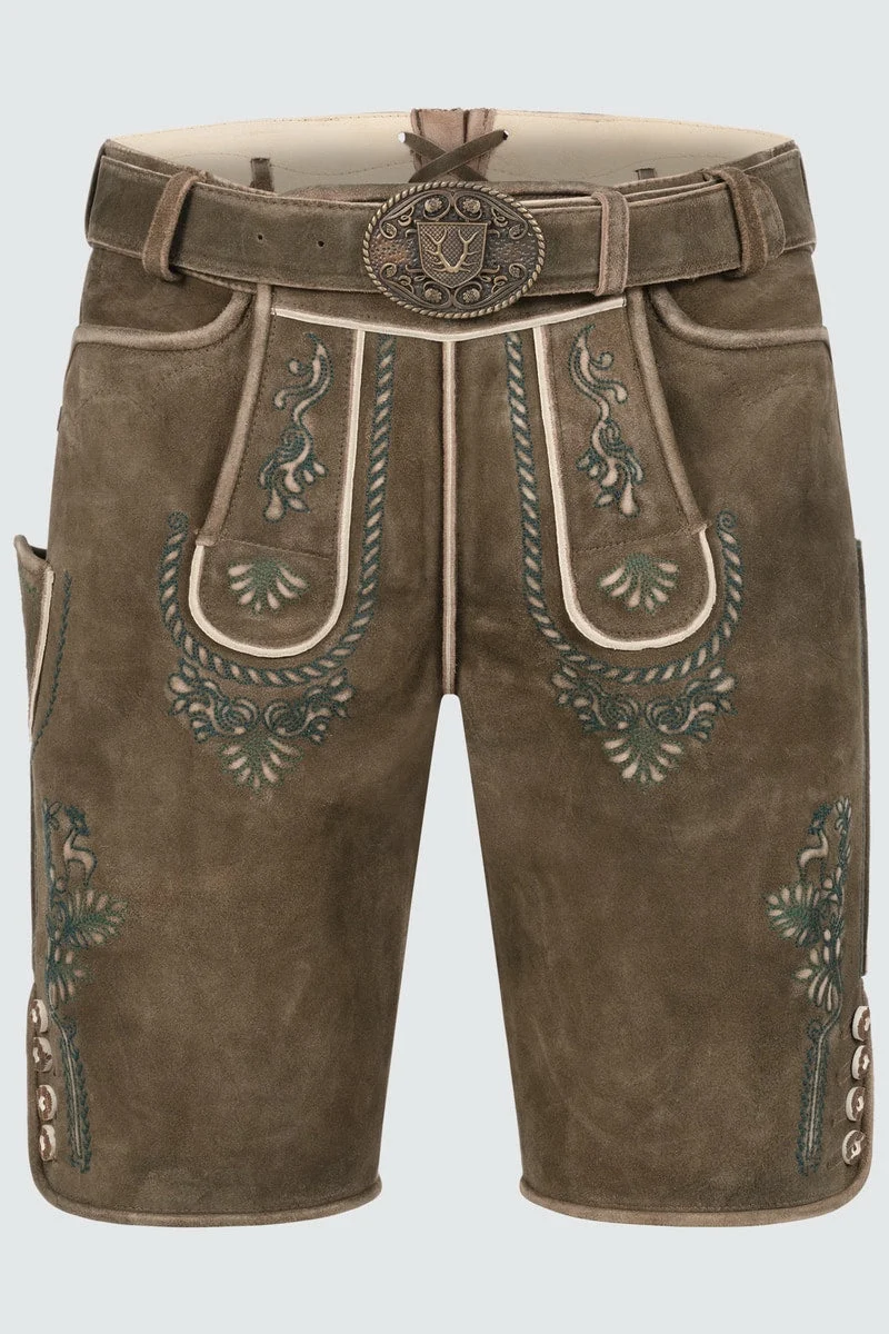 Kruger Men's Lederhosen "Cailan" brown (size 50,54)