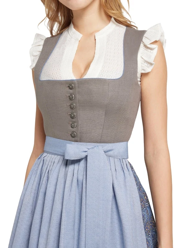 Berwin Sleeveless Dirndl Blouse "Leann" Ecru