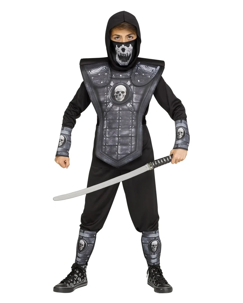 Skull Ninja Kinder Kostüm