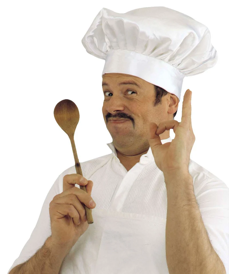Kochmütze weiß