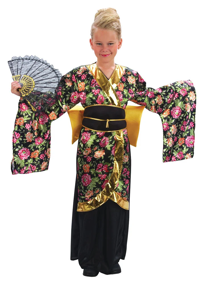 Geisha Emiyo Kinderkostüm