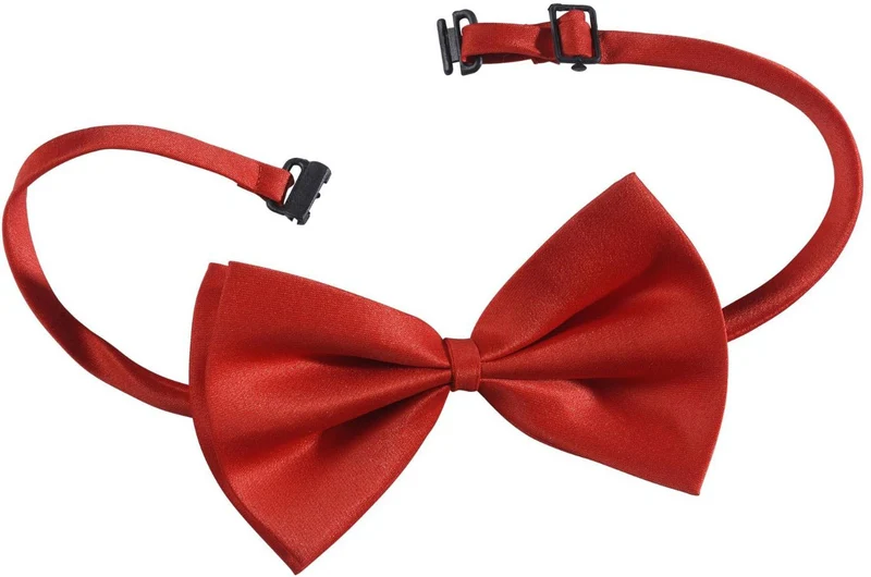 Querbinder Fliege rot