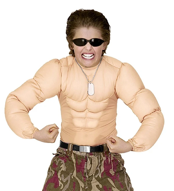 Super Muskel Shirt für Kinder