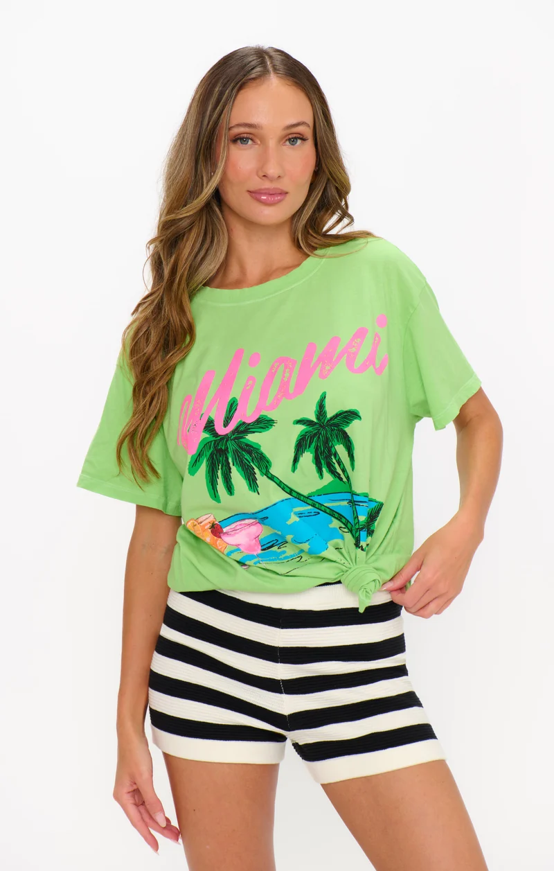 Travis Tee ~ Miami Beach Graphic