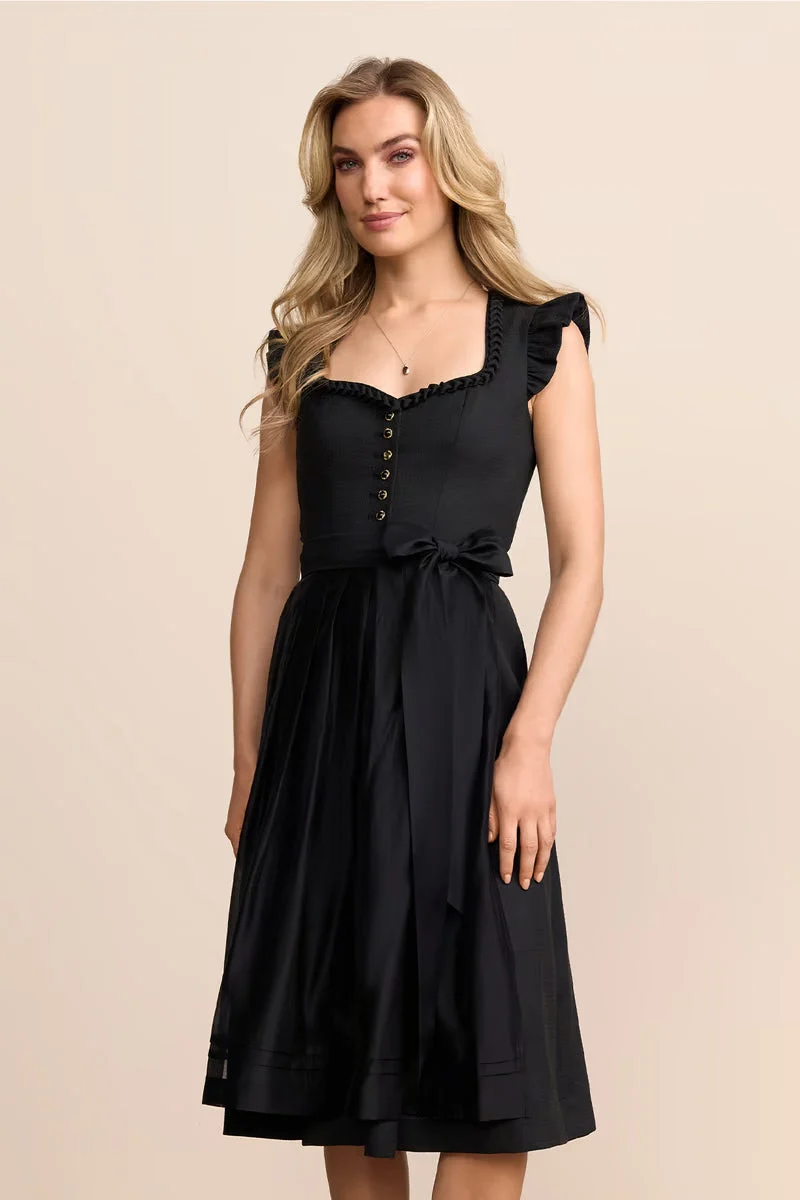 Krüger Livin Long Dirndl, Black — 70cm 2pc Set