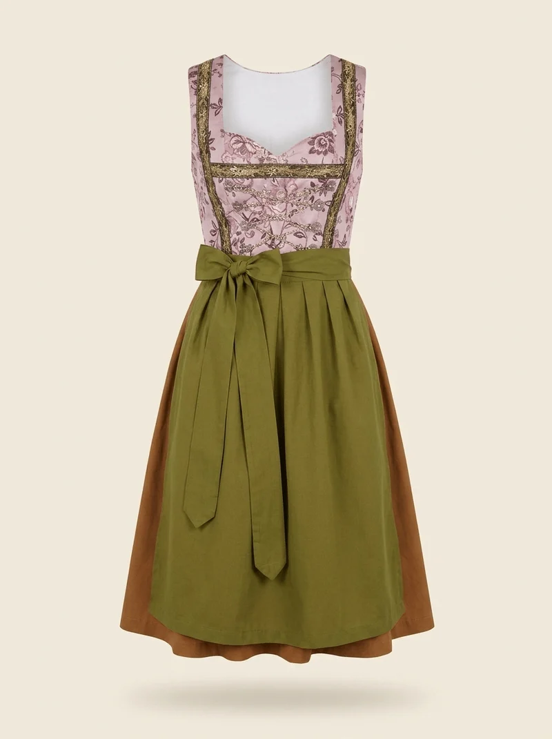 Dirndl Set Astrid rosé