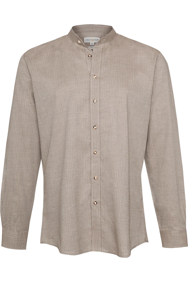 Herren Trachtenhemd fein gestreift Slim Fit