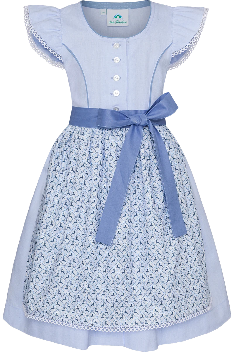 Kinder Dirndl mit Flügelärmel