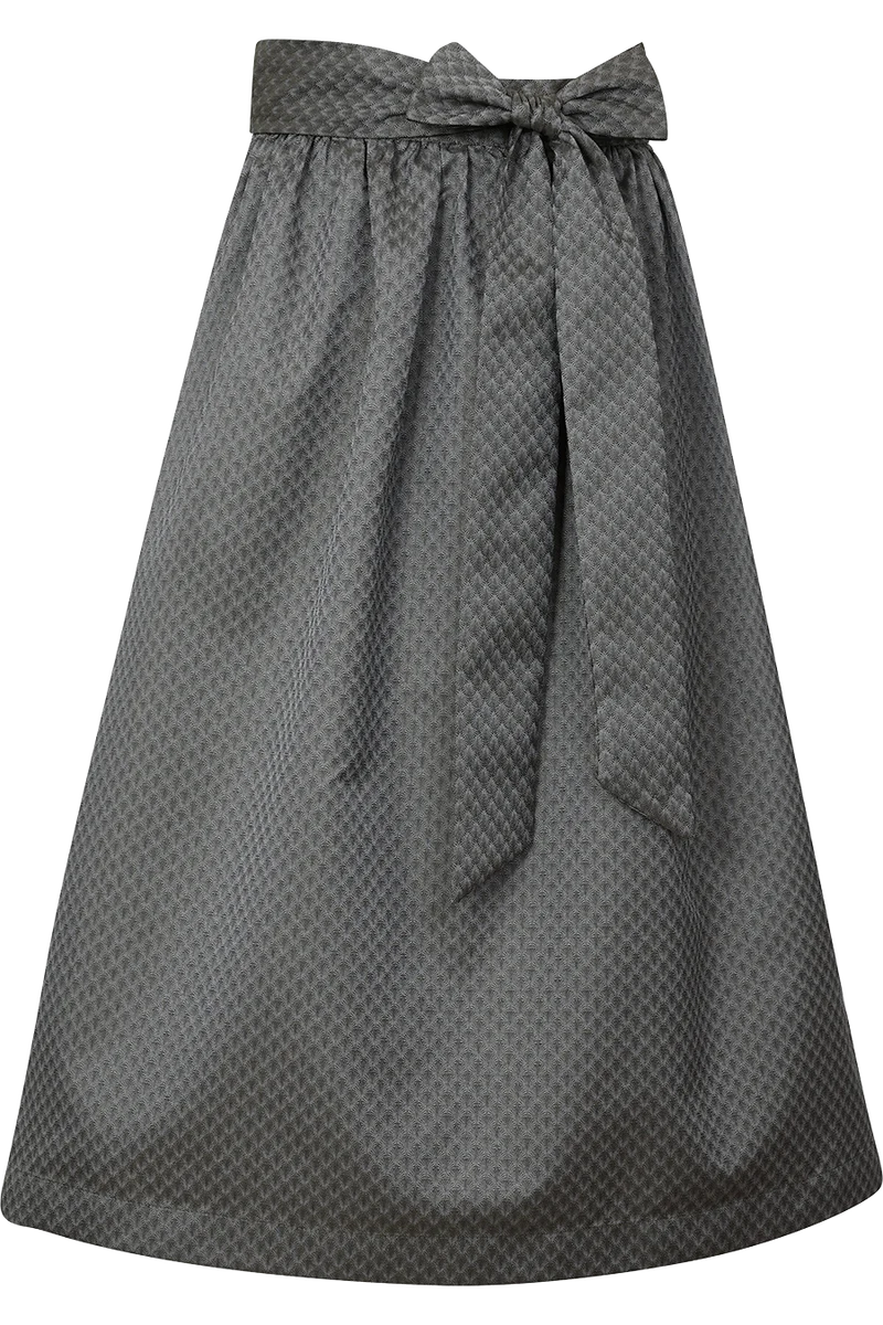Dirndlschürze Midi 70 cm - waldgrün
