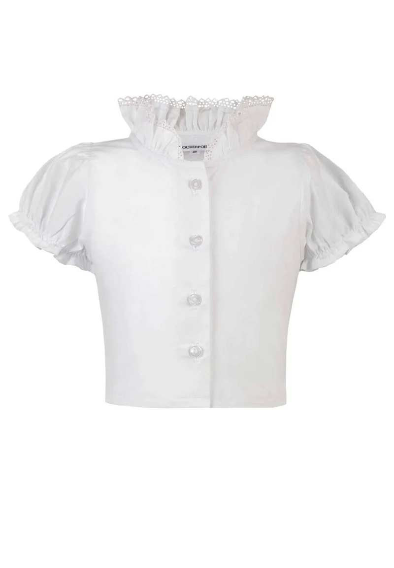 Kinderdirndlbluse Anita weiss